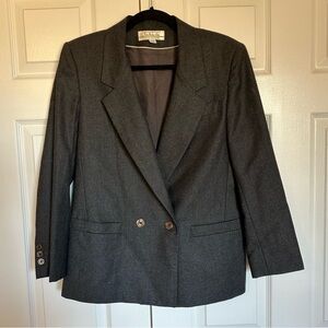 Vintage Talbots 100% wool blazer, sz 10P